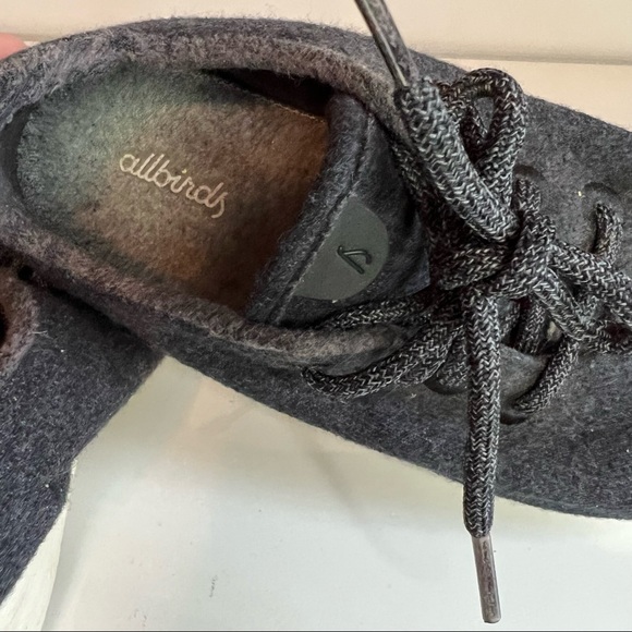 Allbirds Wool Runners Shoes Womens Gray Lace Up Running Casual Size 7 - Picture 10 of 10